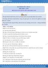 Đề thi học kì 2 KHTN 8 Cánh diều - Đề số 2